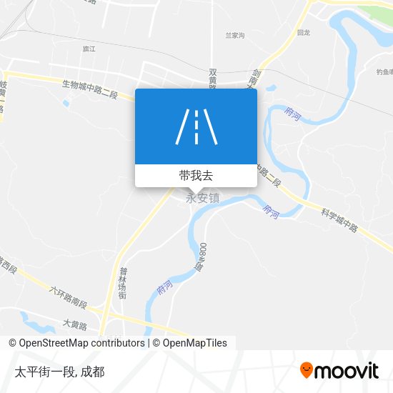 太平街一段地图