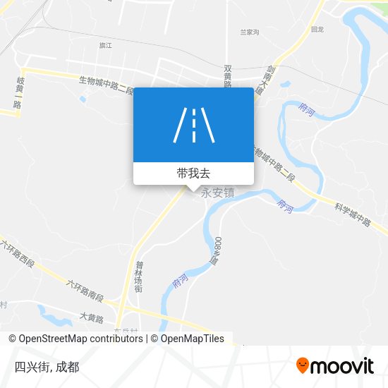 四兴街地图