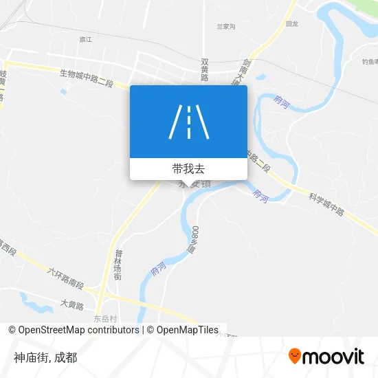神庙街地图