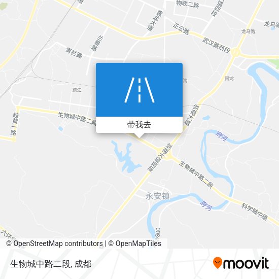 生物城中路二段地图