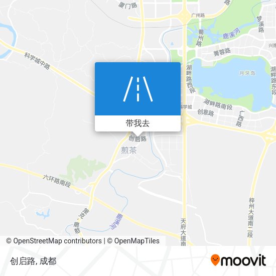 创启路地图