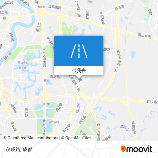 茂成路地图