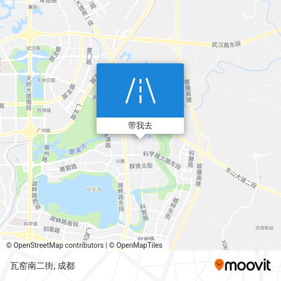 瓦窑南二街地图