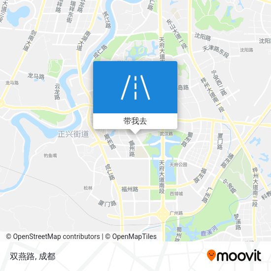 双燕路地图