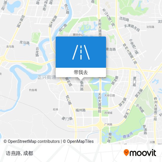 语燕路地图