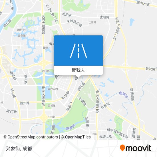 兴象街地图