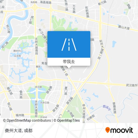 夔州大道地图