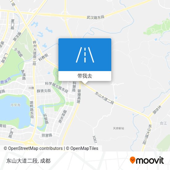 东山大道二段地图