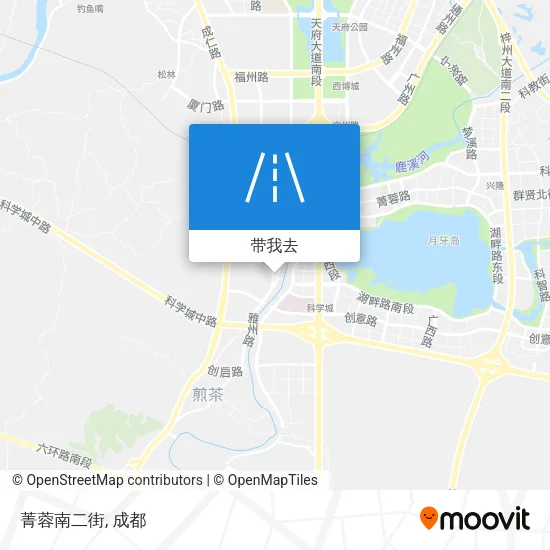 菁蓉南二街地图
