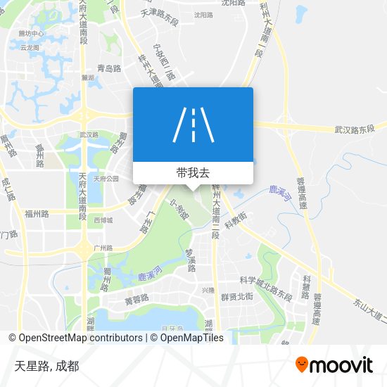 天星路地图