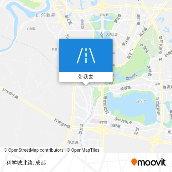 科学城北路地图