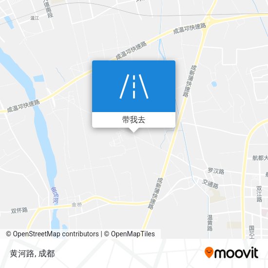 黄河路地图