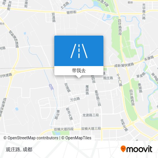 观庄路地图