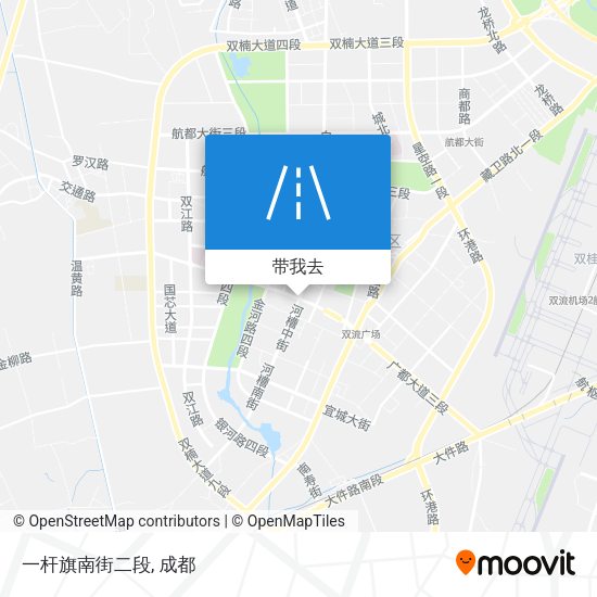 一杆旗南街二段地图