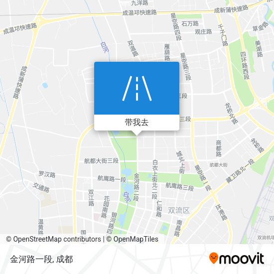 金河路一段地图