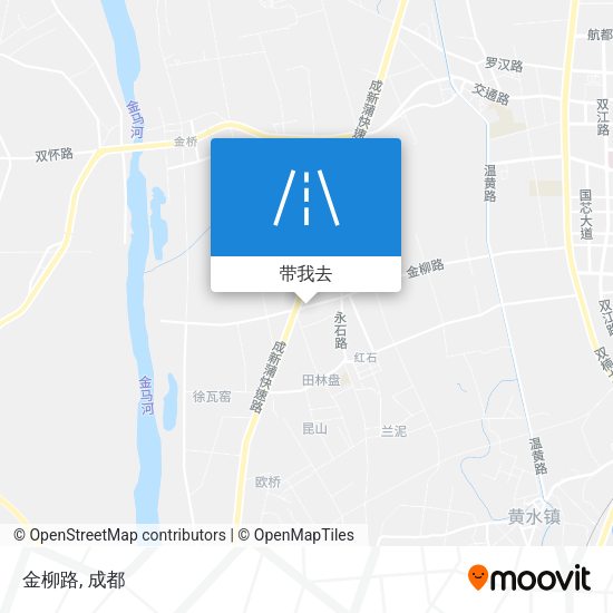 金柳路地图