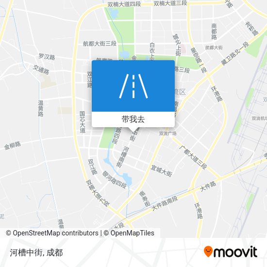 河槽中街地图