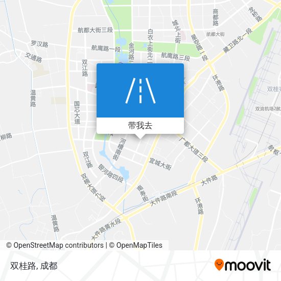 双桂路地图