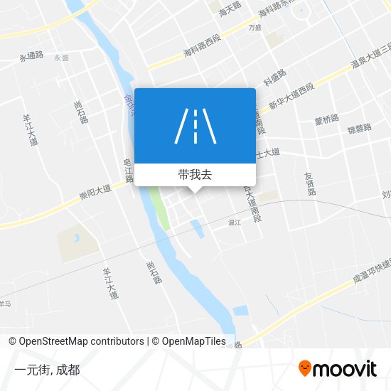 一元街地图