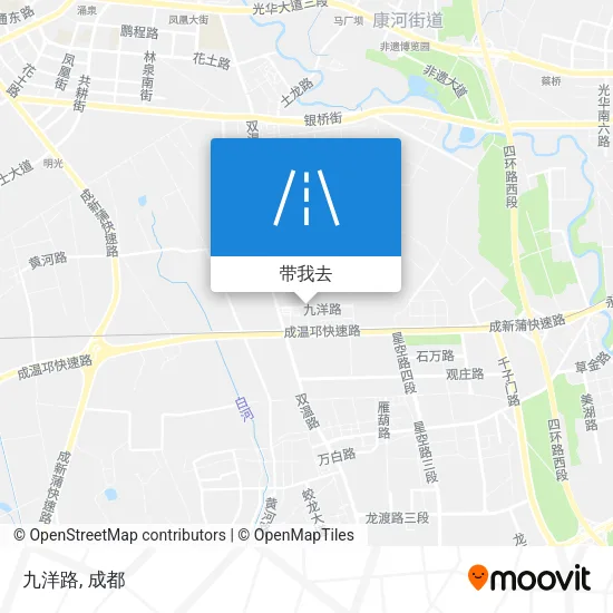 九洋路地图