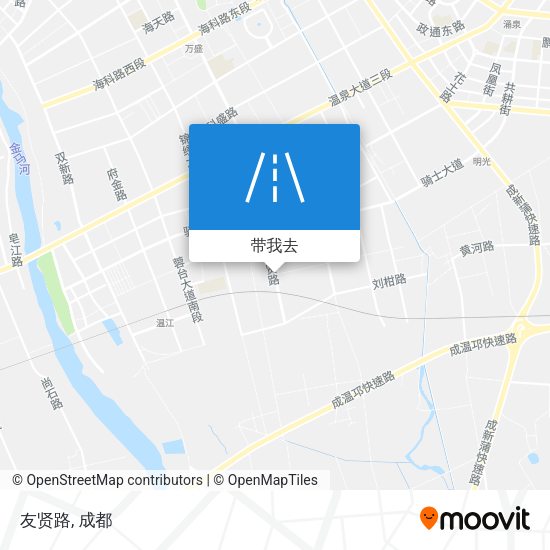 友贤路地图