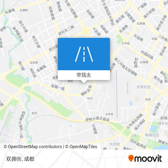 双拥街地图
