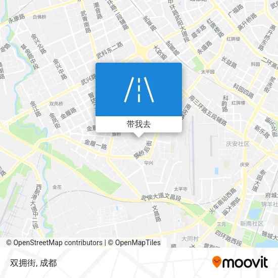 双拥街地图