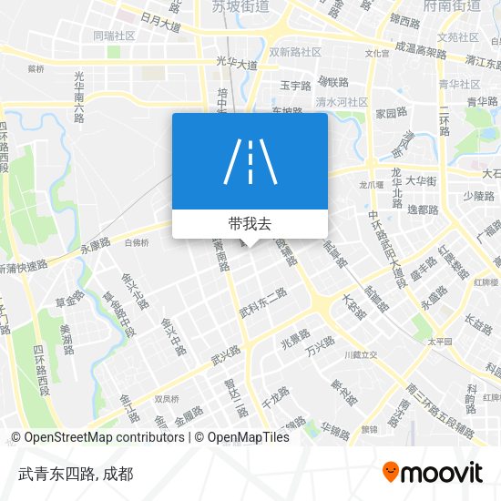 武青东四路地图