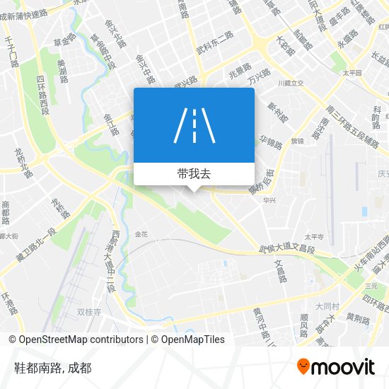 鞋都南路地图