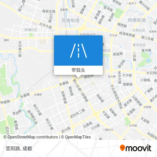 晋阳路地图