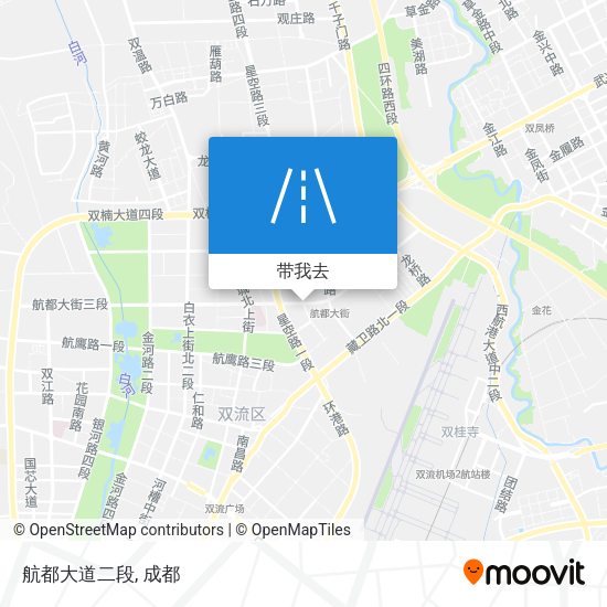 航都大道二段地图