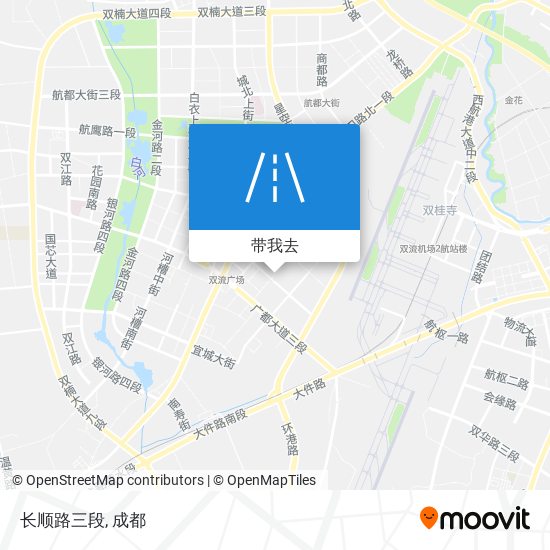 长顺路三段地图