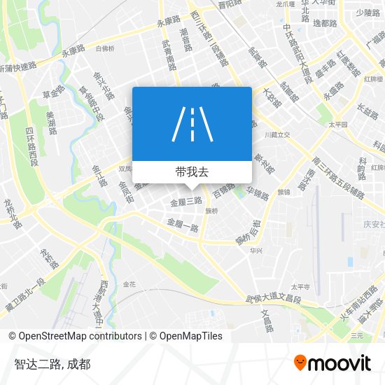 智达二路地图