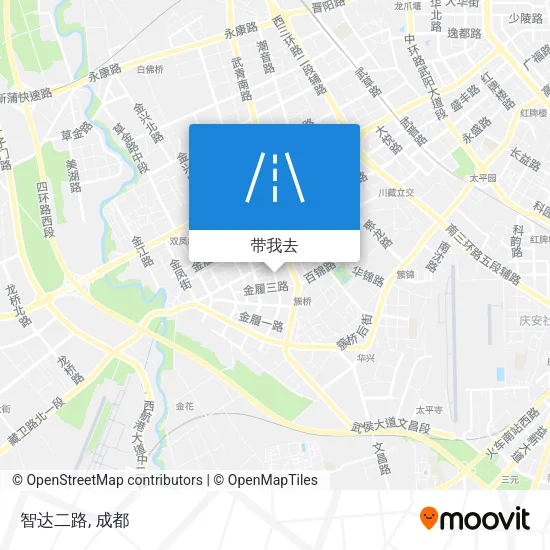 智达二路地图