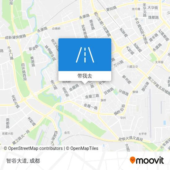 智谷大道地图
