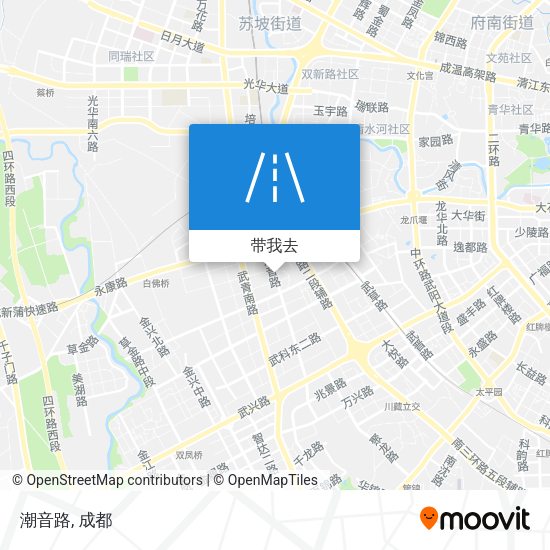 潮音路地图