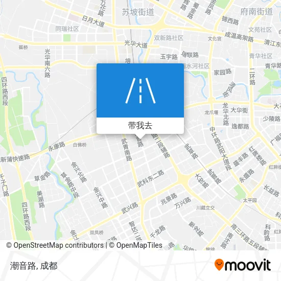 潮音路地图