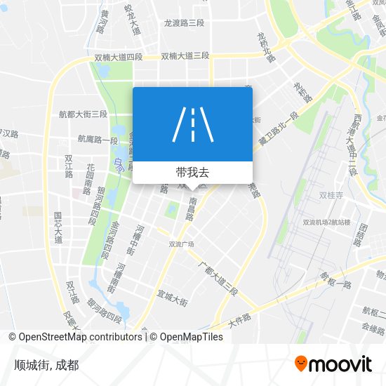 顺城街地图