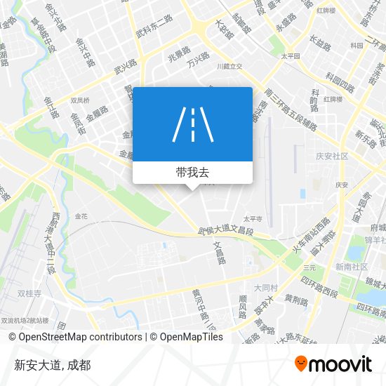 新安大道地图