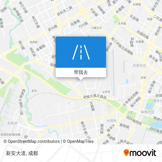 新安大道地图