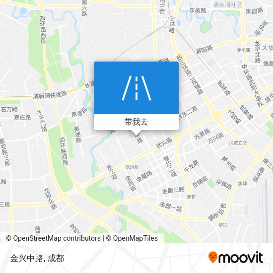 金兴中路地图