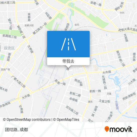 团结路地图