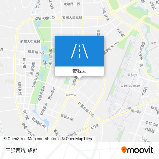 三强西路地图