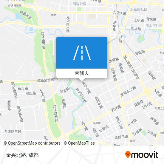 金兴北路地图