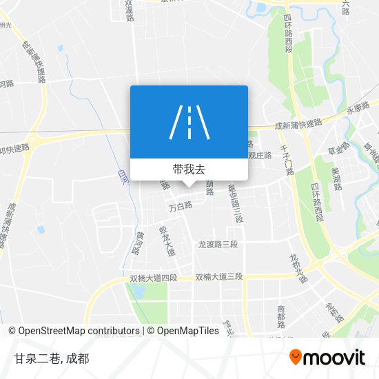 甘泉二巷地图