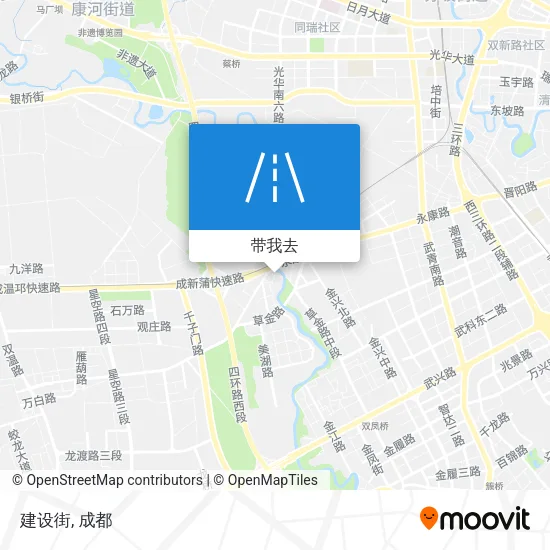 建设街地图