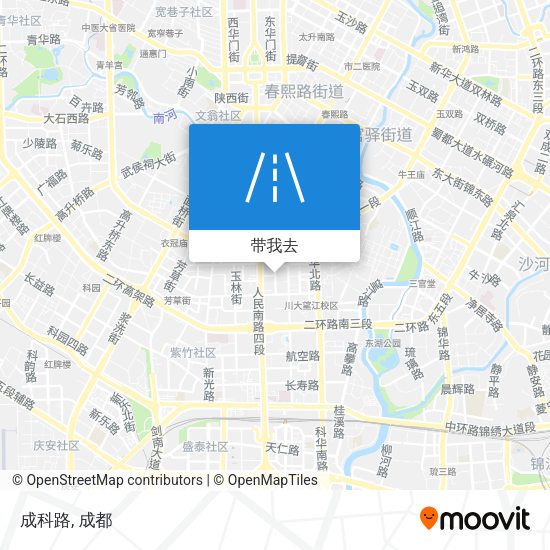 成科路地图