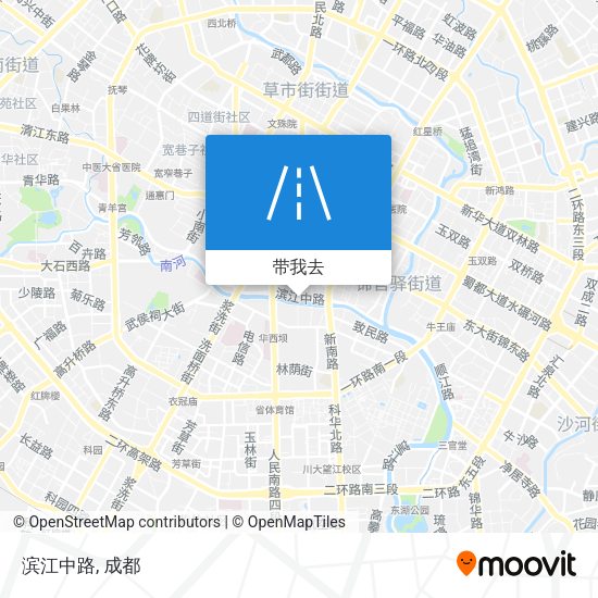 滨江中路地图