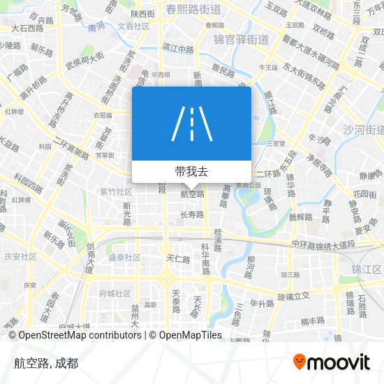 航空路地图