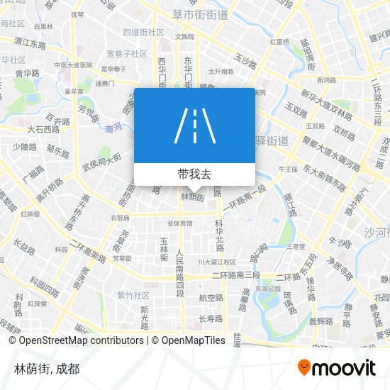 林荫街地图